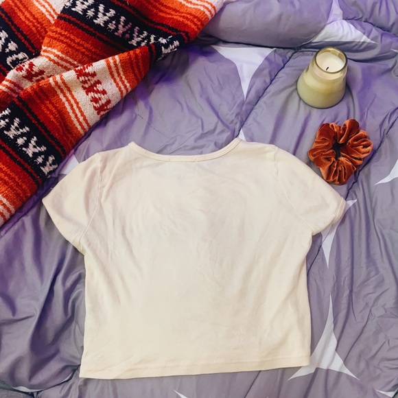 SOLD🚫Truly Madly Deeply Butterfly Cropped Tee - Picture 4 of 5